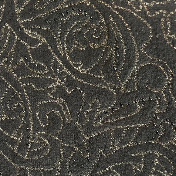 White House Black Market Black Turtleneck Zip-Up Sweater - Picture 4 of 6